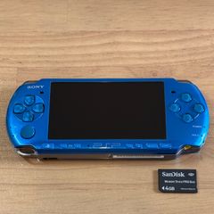 10-086【ジャンク】PSP-3000 バイブラント・ブルー
