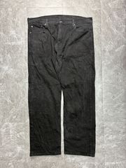 Levi's 569 ブラックデニム バギー W38 L32 00s フェード ルーズストレート US古着