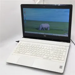 激安 初心者向 白色 Wi-Fi有 中古ノートパソコン NEC SN224FSA5 Core i5 8GB 500G DVDマルチ 無線LAN カメラ Windows11 Office済 即使用可