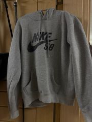 NIKE ナイキ 正規品 SB フードTシャツ グレー 起毛