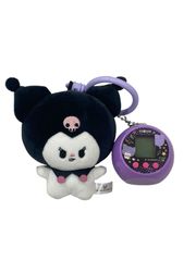 【管理番号-P】TOMY SANRIO ぷにコミュ クロミのぷにるんず ぷにぬいキーチェーン クロミ セット 中古 現状品