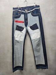 リーバイス 503 W31 L34 パッチ デニム パンツ
