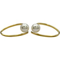 タサキ TASAKI アファインバランスピアス ゴールド 750 パール ジュエリー