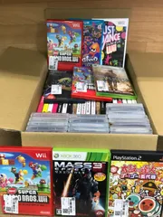 ★③ジャンク　ゲームソフトまとめ売り　PS/PS2PS3/Wiiなど　重複多数あり　《RQ09C》