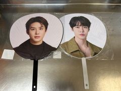 【I1-06】◇ NCT ドヨン・ジョンウ 公式BIGうちわ　中古