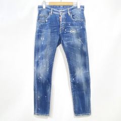 DSQUARED2 ディースクエアード SKATER JEANS スケータージーンズ ボタンフライ S71LB1711 D30010 サイズ：44 ※中古 