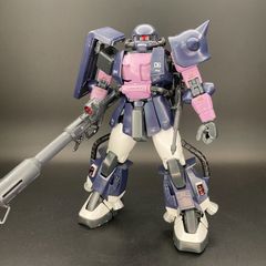 ガンプラ 未検品 고장·부품용 、キズ、ほこり、汚れ多数、バーニアなど部分塗装あり、状態難あり RMG 1/100 MS-06R 黒い三連星ザク Ver.2.0 組立済みMG HG ガンダム 3383