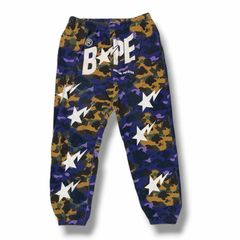 A BATHING APE  × Heron Preston MIX 1ST CAMO SWEAT PANTS カモ スウェットパンツ 迷彩 アベイシングエイプ  × ヘロンプレストン 001PTI231904C マルチカラー XXL （26920M）