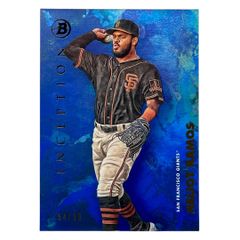 TOPPS MLBカード BOWMAN INCEPTION HELIOT RAMOS SAN FRANCISCO GIANTS /99 #4 送料無料 中古 IT2