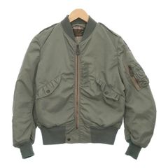 THE REAL McCOY'S リアルマッコイズ フライトジャケット L-2B Sサイズ ブルーアンカー 実名復刻 カーキ アウター ★SS2706