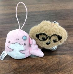 【キーホルダー】みいるか、わんこのマスコット チャーム キーホルダー T-0058