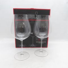 RIEDEL リーデル ヴェリタス ニューワールド・ピノ・ノワール/ネッビオーロ/ロゼ・シャンパーニュ ワイングラス 2客 ペア 6449/67 赤 白 シャンパン H24cm SO4717F2 