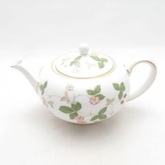 美品 WEDGWOOD ウェッジウッド ワイルドストロベリー ティーポット 紅茶 SO4898H1 
