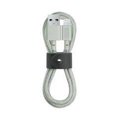 【新品】 Native Union Belt Cable USB-A to Lightning - 4フィート 超強力補強 [MFi認証] 耐久性充電ケーブル、レザーストラップ付き、iPhone 14、iPhone 13、iPhone 12およびそれ以前の 1