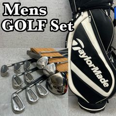 テーラーメイド ダンロップ メンズゴルフクラブセット 12本 右利き用 キャディバッグ付き TaylorMade DUNLOP