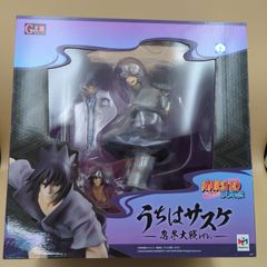 【D48989】未開封品 NARUTO うちはサスケ フィギュア 忍界大戦ver. メガハウス