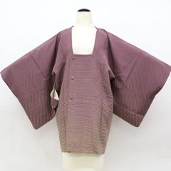 【京松】道行コート 着物 正絹 身丈約84cm 裄丈約63cm kyo8z10-1791