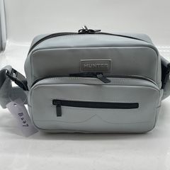 BN237●HUNTER ハンター カメラバッグ ショルダーバッグ ウエストバッグ2way ブルーグレー系