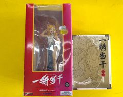 【訳あり/纏め売り】】一騎当千 孫策伯符 チャイナ服Ver. フィギュア ＋ 第拾弐巻 初回限定版 セット