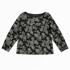 Viaggio Blu ビアッジョブルー 花柄ジャガードニット 5