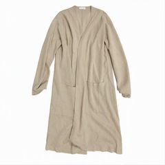 PLST プラステ ベージュ ロングカーディガン M