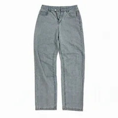ライトブルー デニムパンツ S ストレートシルエット