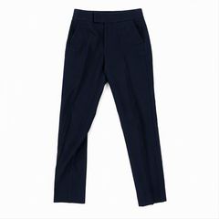 NOBLE ノーブル ネイビー センタープレスパンツ