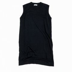 SHIPS any シンプル ノースリーブロングニット F