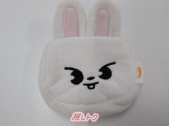 Stray Kids LEE KNOW ポーチ 1ST #LoveSTAY SKZ-X SKZOO FACE MINI POUCH Leebit フェイスミニポーチ リノ リービット