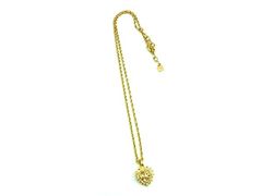 NINA RICCI ニナリッチ ラインストーン ネックレス ペンダント アクセサリー レディース ゴールド系 DP4402