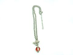 NINA RICCI ニナリッチ ラインストーン ネックレス ペンダント アクセサリー レディース シルバー系 DP4469