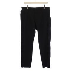 コムデギャルソンオムプリュス COMME des GARCONS HOMME PLUS AD2019 20SS オルランド期 スラックスパンツ ジップフライ ウール M 黒 PE-P010 /BM