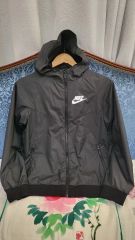 NIKE ウィンドブレーカー フード ジャケット ブラック