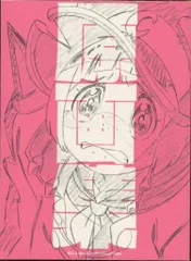 アニプレックス 完全生産限定版特典/3巻 KILL la KILL KEY ART BOARD BOOK 原画集 (ピンク)