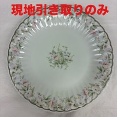 ke1009-20 G 現地引取 NARUMI ナルミ 花柄 大皿 プレート