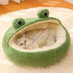 ペットベッド クッション ベッドペットソファ 小型犬 中型犬 滑り止め 柔らかい 犬 猫 冬用 おしゃれ 暖かい ふわふわ もふもふ 防寒さ対策 60cm