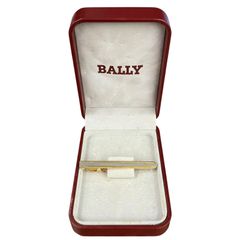 180053 現状品 BALLY バリー ネクタイピン (ケース付き) ゴールド