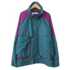 コロンビア Columbia Powder Keg パウダーケグ 90s ナイロンジャケット 緑 グリーン