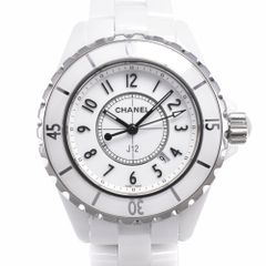 シャネル CHANEL H0968 J12 ホワイトセラミック ホワイト クォーツ レディース 良品 腕時計 L#150990