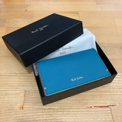 S120.新品 ポールスミス 名刺入れ カラードエッジ（レディース） カードケース BPW542 ターコイズ