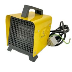 iSiLER アイシラー 小型セラミックファンヒーター NPE-2  イエロー 暖房機器