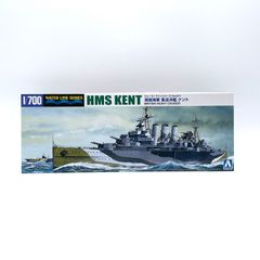 アオシマ ウォーターラインシリーズ No.811 イギリス 重巡洋艦 ケント 未開封・未組立 訳あり 箱不備