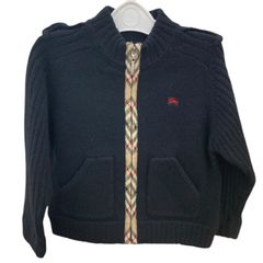 BURBERRY/バーバリー/ジップアップカーディガン/サイズ100/キッズ/FE0650