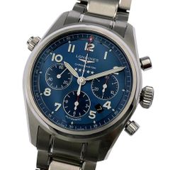 LONGINES ロンジン L3.820.4.93.6 スピリット クロノグラフ 自動巻き メンズ 腕時計 正規品 / OG39