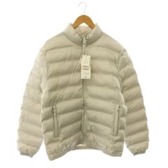 ザラ ZARA 中綿 ジャケット ジップアップ L ライトグレージュ /HK ■OS