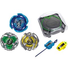 タカラトミー ベイブレードX BEYBLADE X BX-53 オールインワンセット スタジアム付き ランチャー2種 ベイ3個 エアロペガサス3-70A ダブルメタルコート ウィザードアロー4-80B ナイトシールド3-80N 誕生日 クリスマス プレゼント
