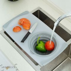 多機能まな板 折りたたみバケッツ まな板 折りたたみ 滑り止め 軽量
