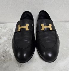 エルメス パリ H ロゴ ローファー 40 5サイズ 出品