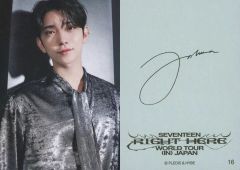 【中古】コレクションカード(男性) 16：SEVENTEEN/ジョシュア(JOSHUA)/「SEVENTEEN [RIGHT HERE] WORLD TOUR IN JAPAN」ランダムフォトカード