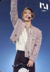 【中古】コレクションカード(男性) INI/池崎理人/ライブフォト/Blu-ray＆DVD「INI 2ND ARENA LIVE TOUR [READY TO POP!] IN KYOCERA DOME OSAKA」TOWER RECORDS特典トレカ